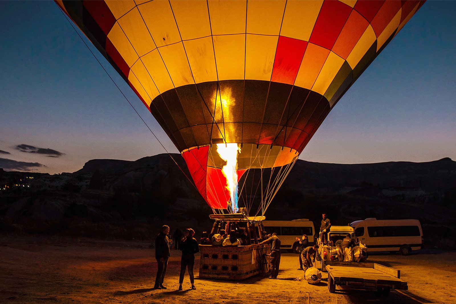 Ballooning over Namibia Ballooning over Namibia